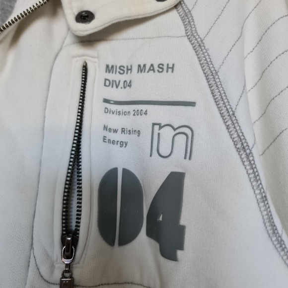 Mish Mash Mens Hoodie Jumper Jacket Casual - Picture 3 of 5